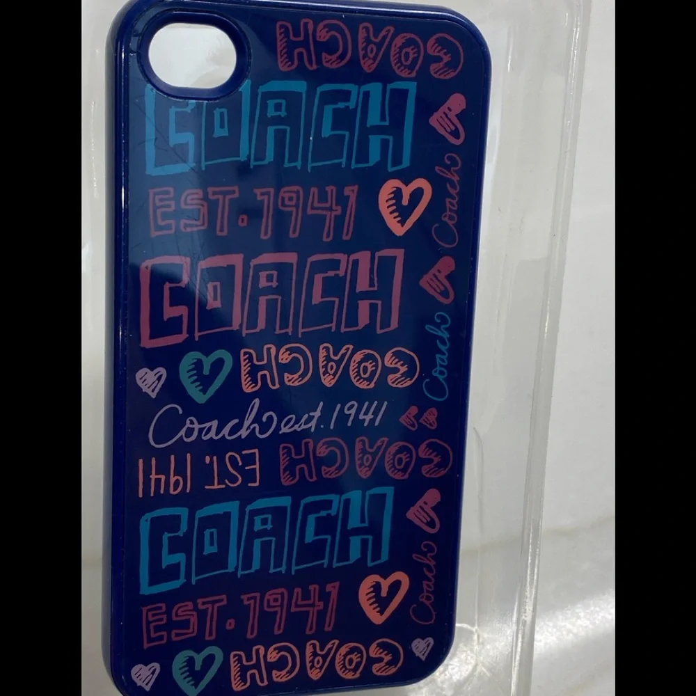 COACH IPHONE 4/4S CASE